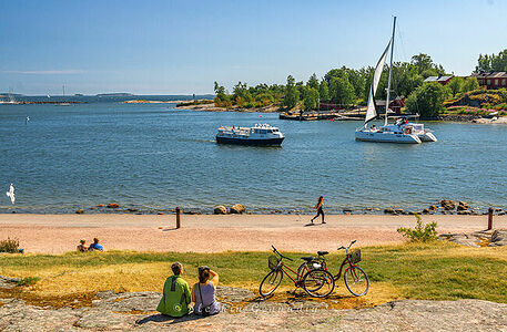 Islands. Helsinki. Finland. Baltic sea