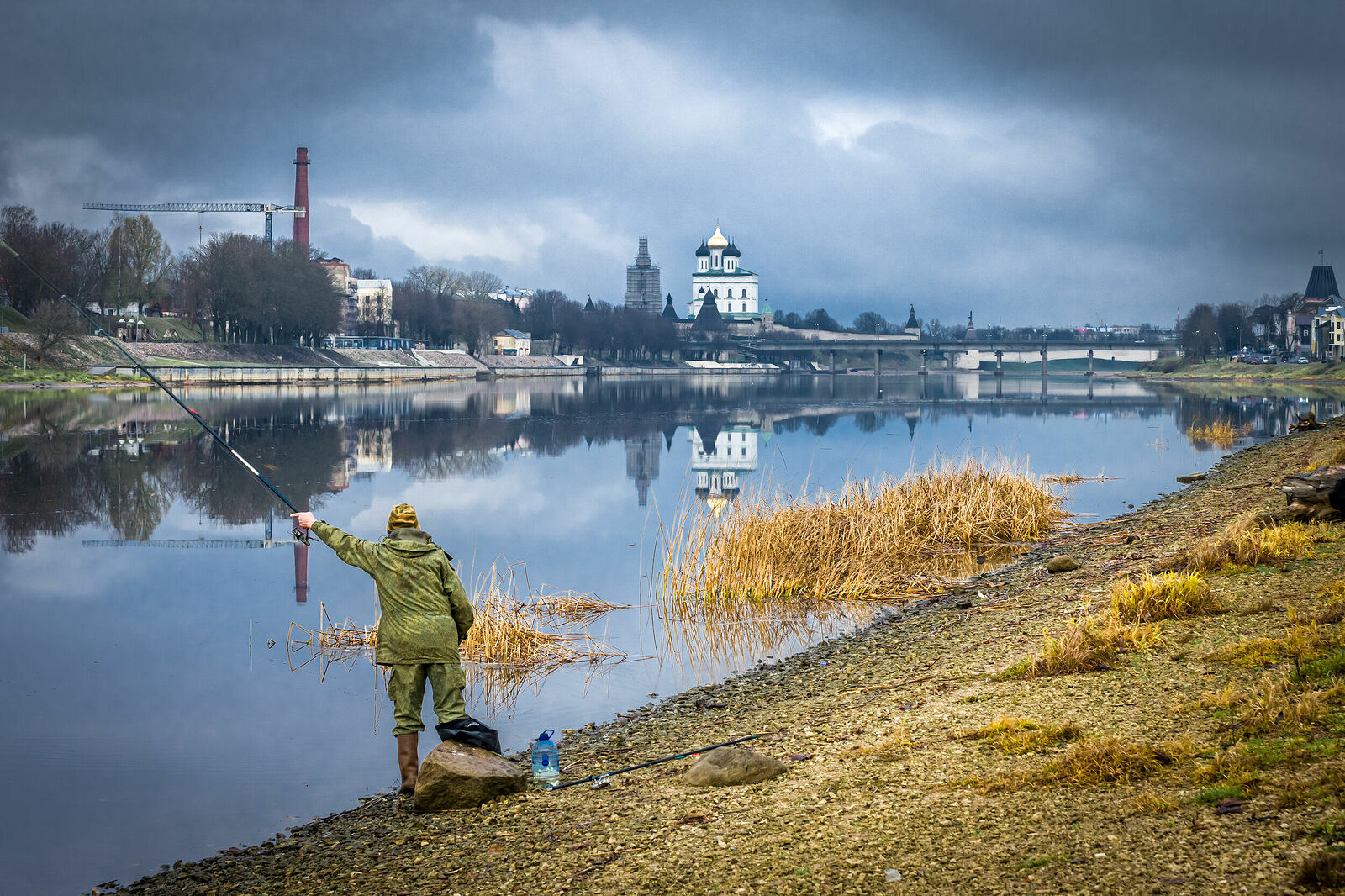 Pskov. Russia. Late autumn. World heritage.