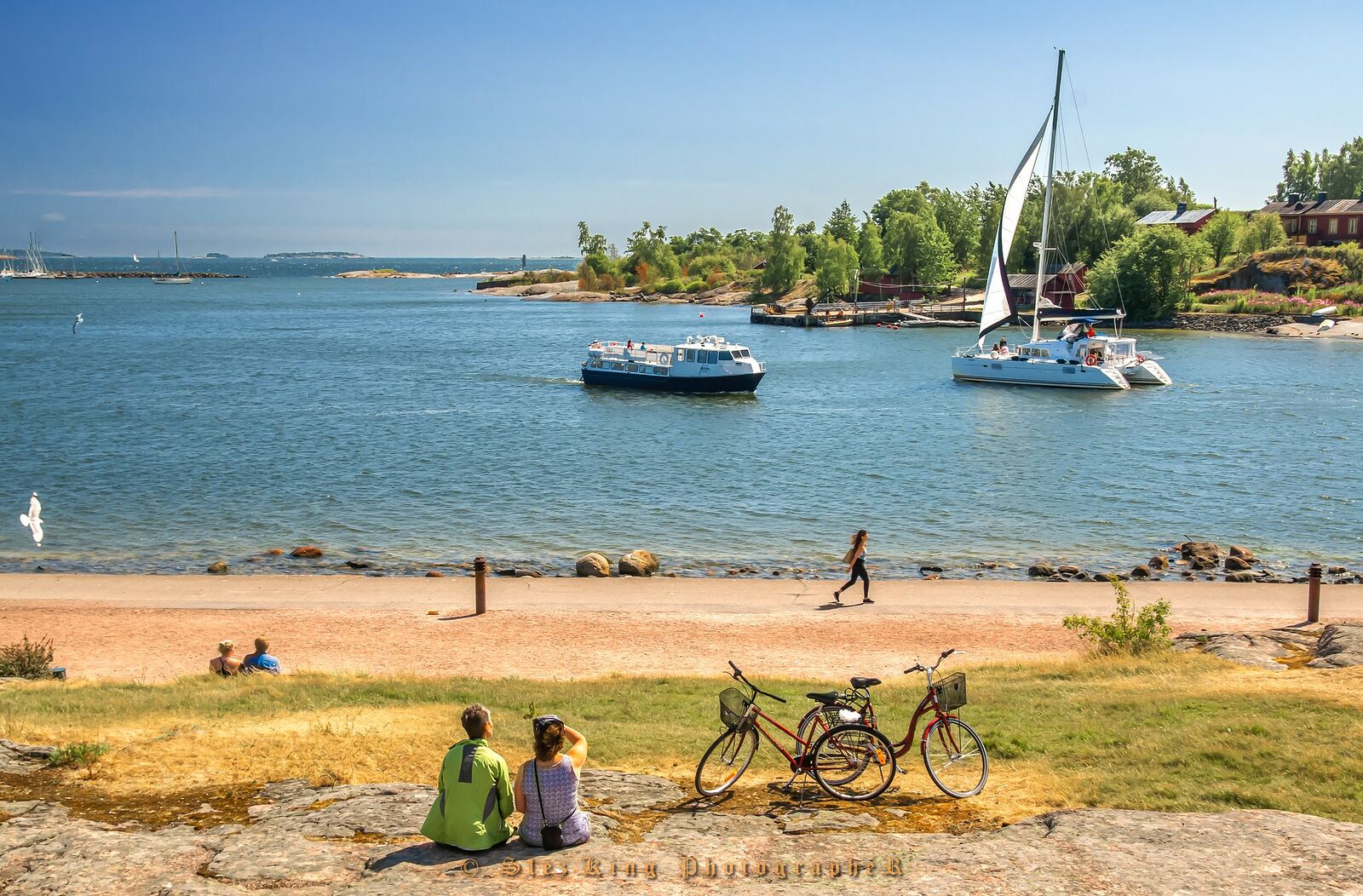 Islands. Helsinki. Finland. Baltic sea