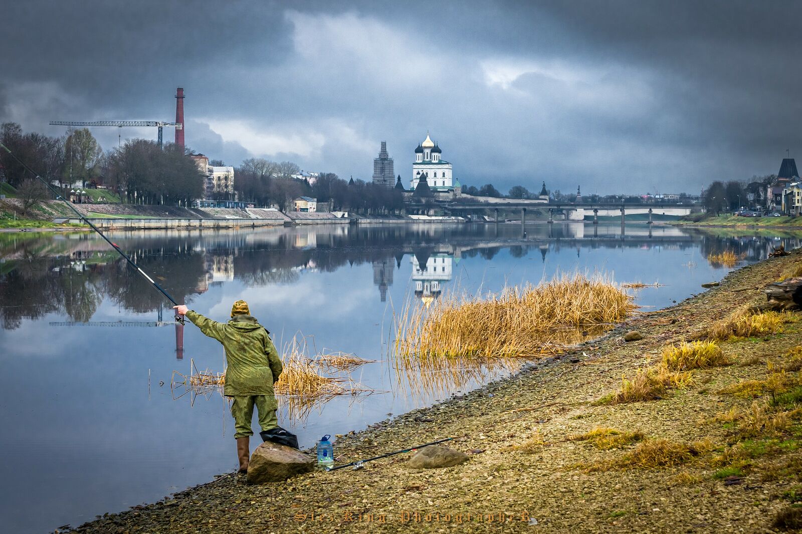 Pskov. Russia. Late autumn. World heritage.