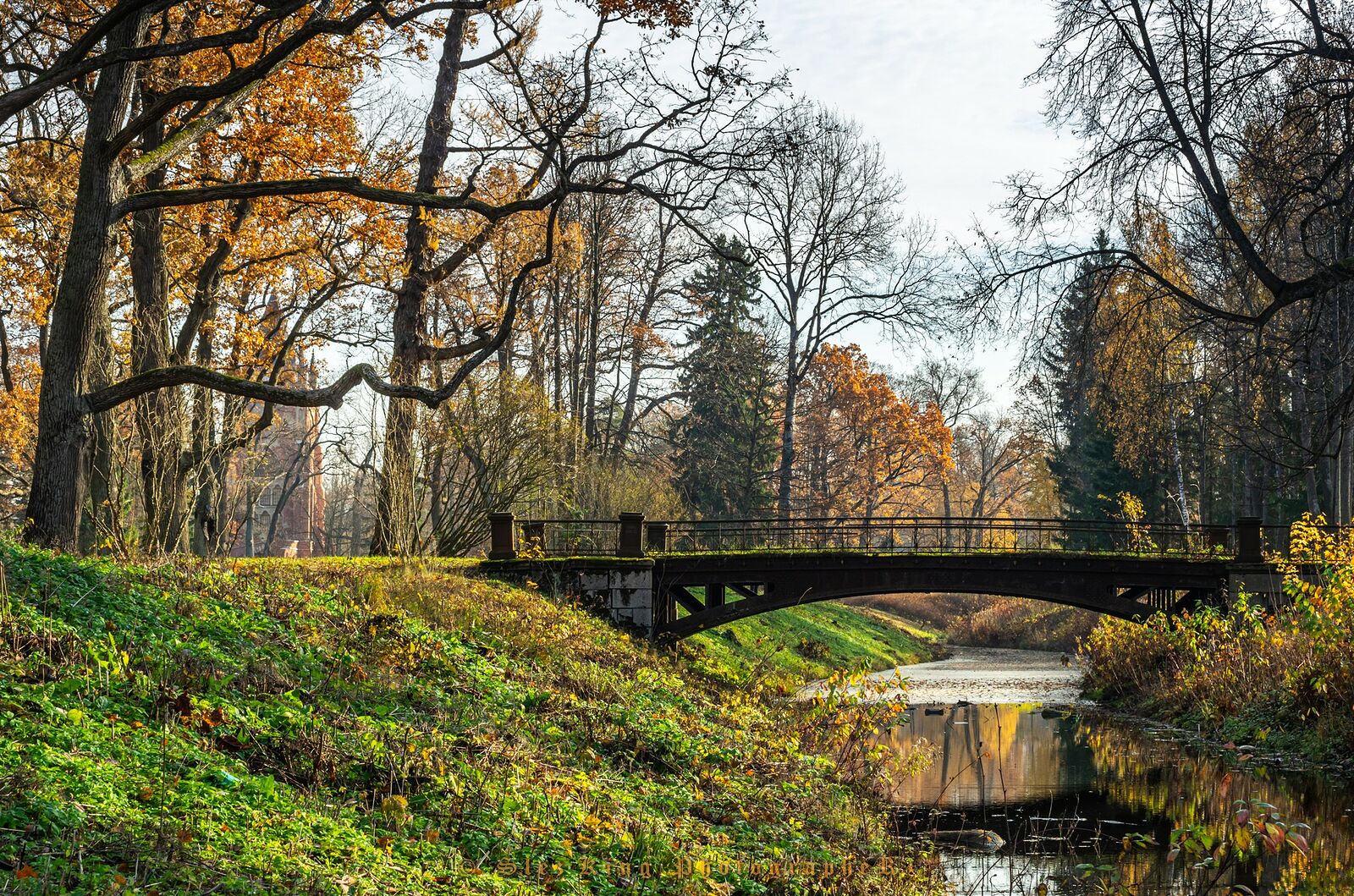 Russia, St. Petersburg, Pushkin, Alexander Park