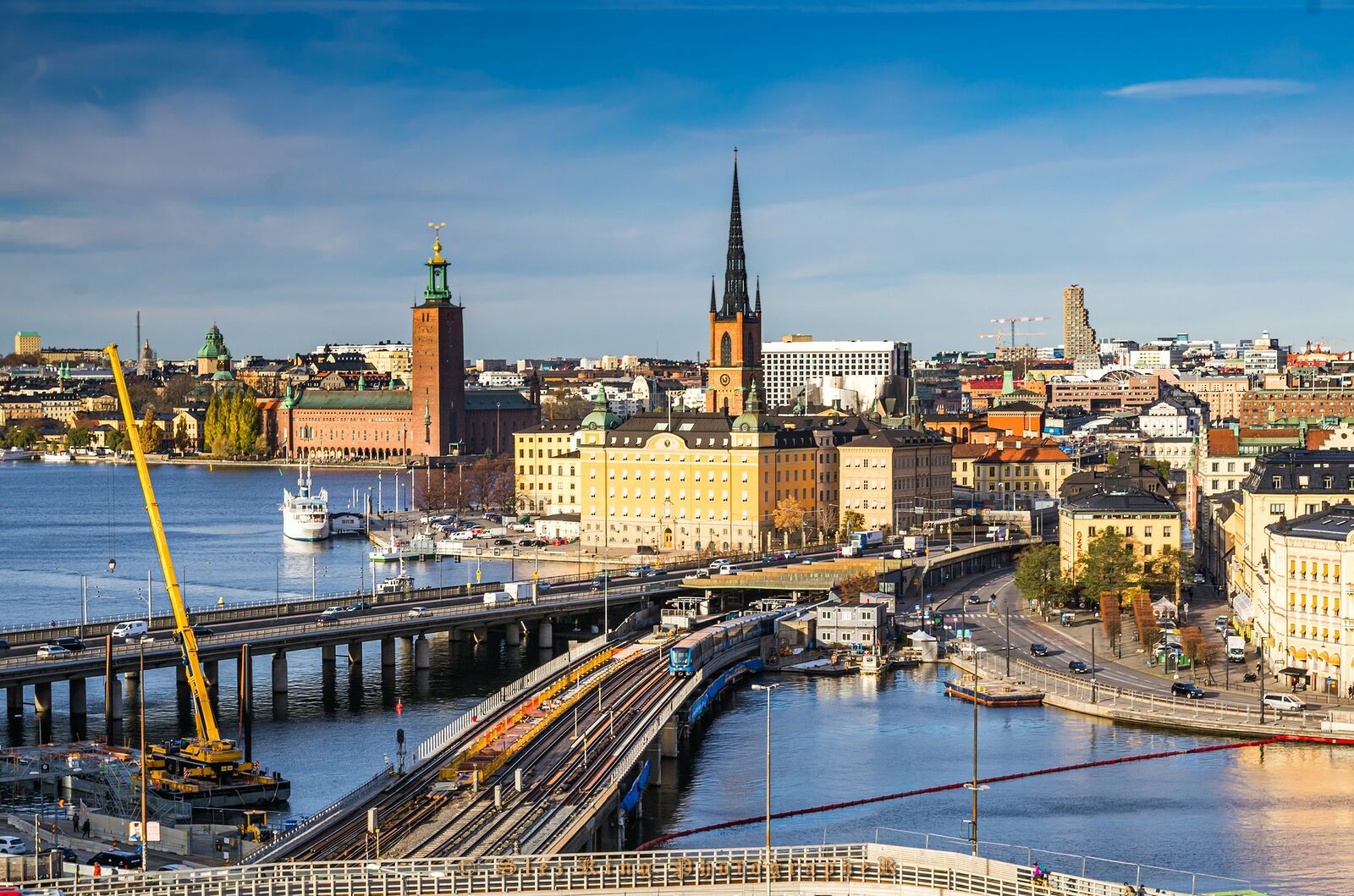 Slussen, Malaren, Stockholm, Sweden