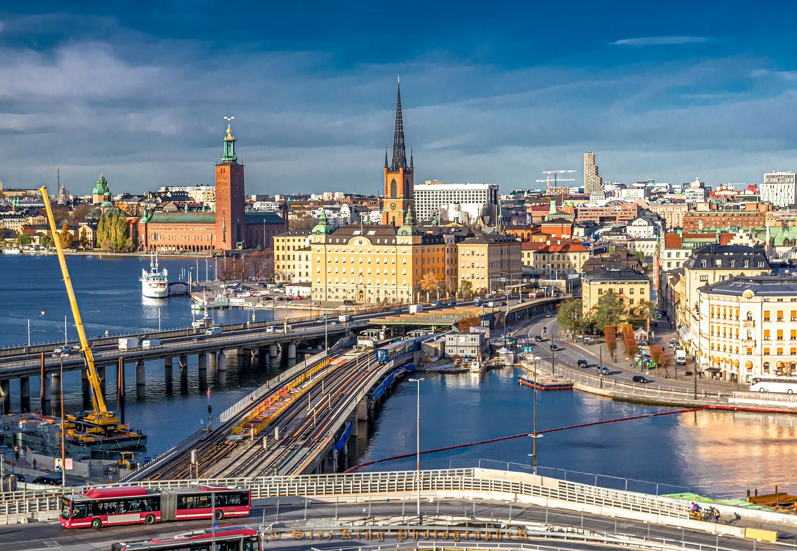 Slussen, Malaren, Stockholm, Sweden